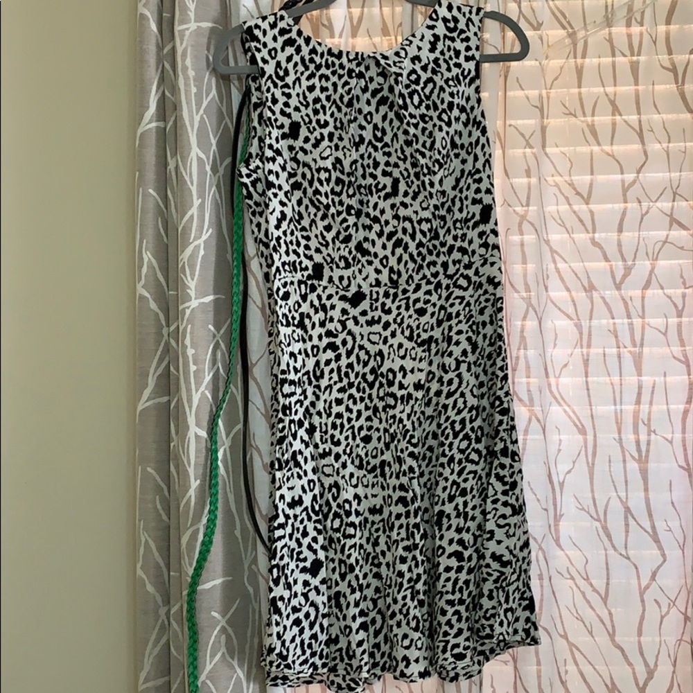 Ab Studio dress black and white.  Size 10.